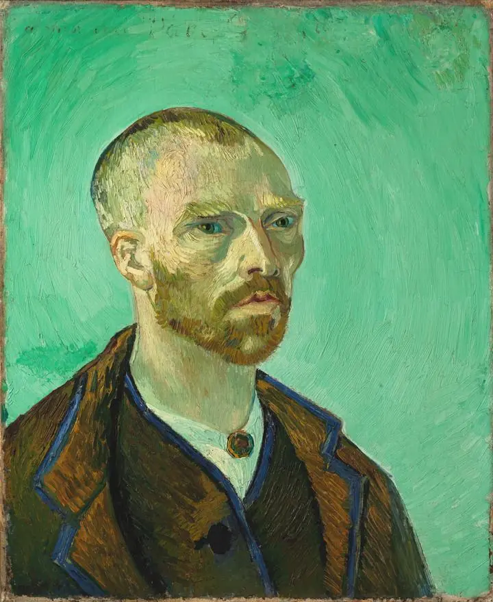 Self Portrait (Dedicated To Paul Gauguin) (1888), Paintings, Van Gogh