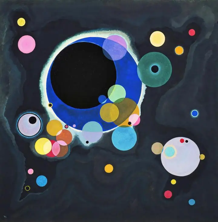 Several Circles (1926), Paintings, Wassily Kandinsky
