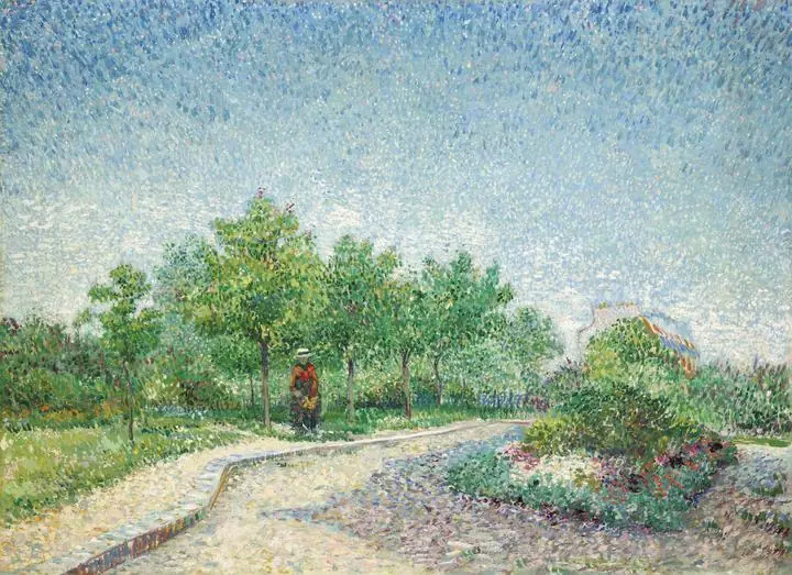 Square Saint Pierre Paris, Paintings, Van Gogh