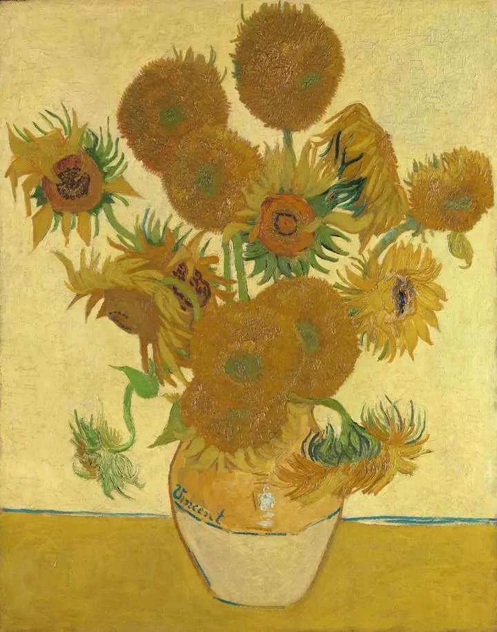 Sunflowers 2, Paintings, Van Gogh
