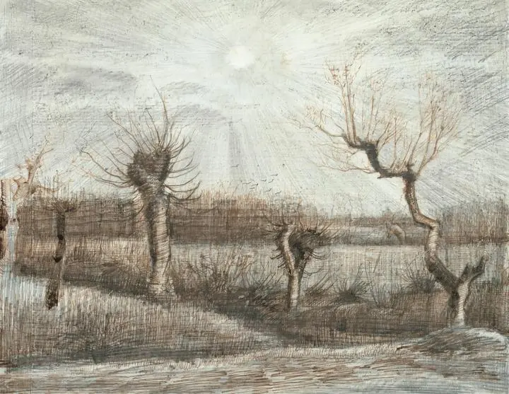 Tetards (Pollards) (1884), Paintings, Van Gogh