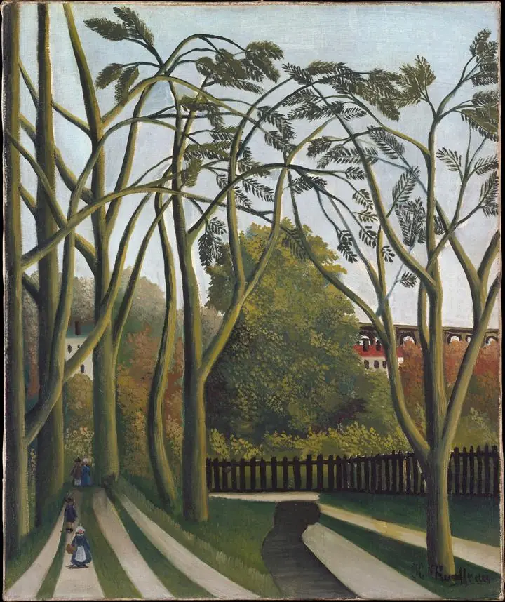 The Banks Of The Bievre Near Bicetre (1908–09), Paintings, Henri Rousseau