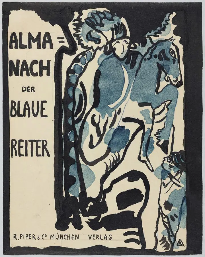The Blue Rider 2 (1911), Paintings, Wassily Kandinsky