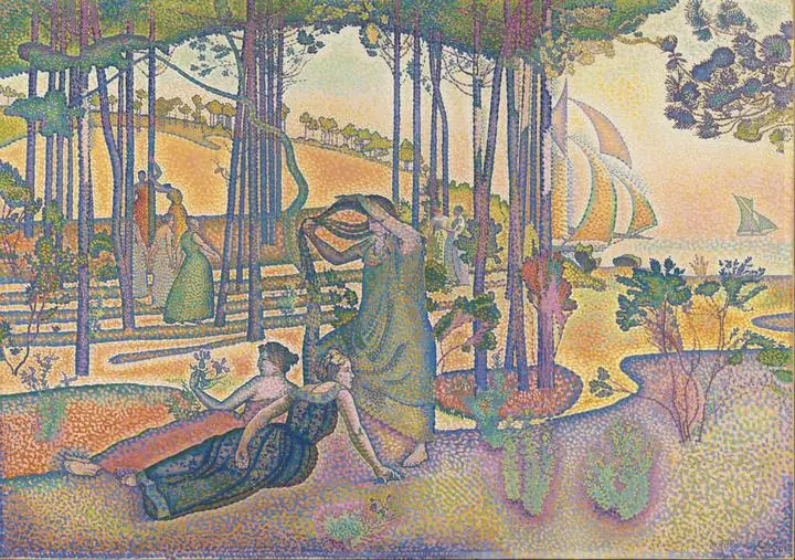 The Evening Air (1893), Paintings, Henri-Edmond Cross