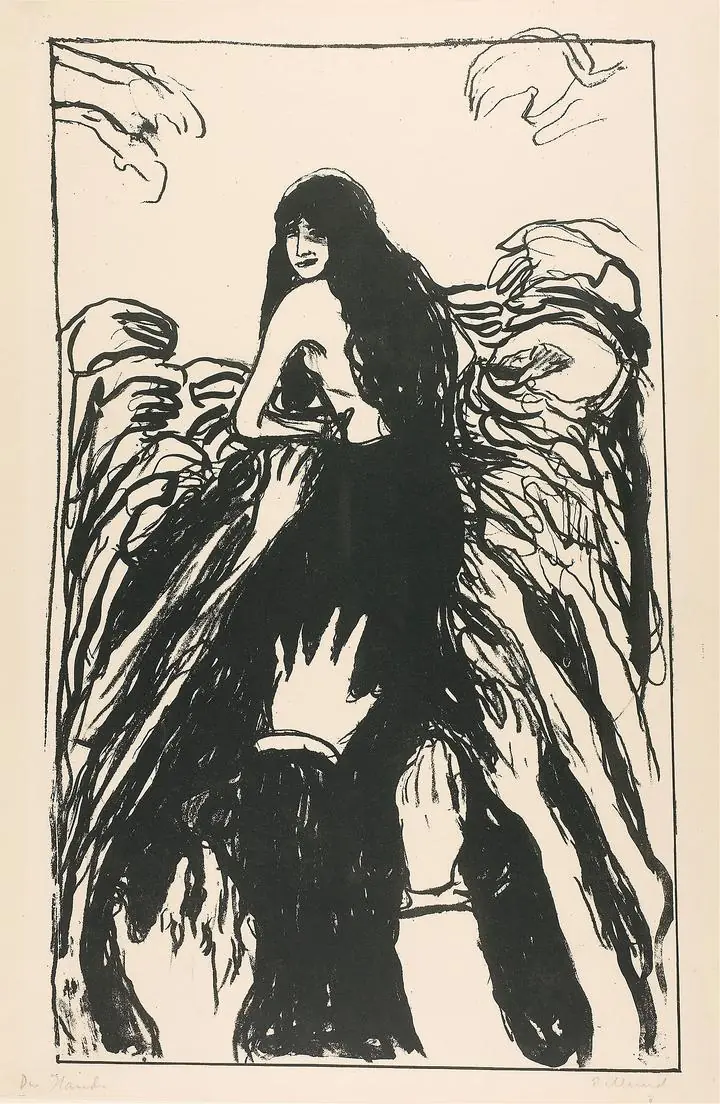 The Hands (1895), Paintings, Edvard Munch