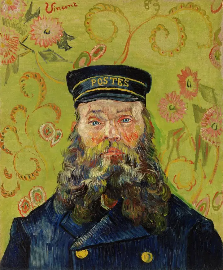 The Postman Joseph Roulin, Paintings, Van Gogh