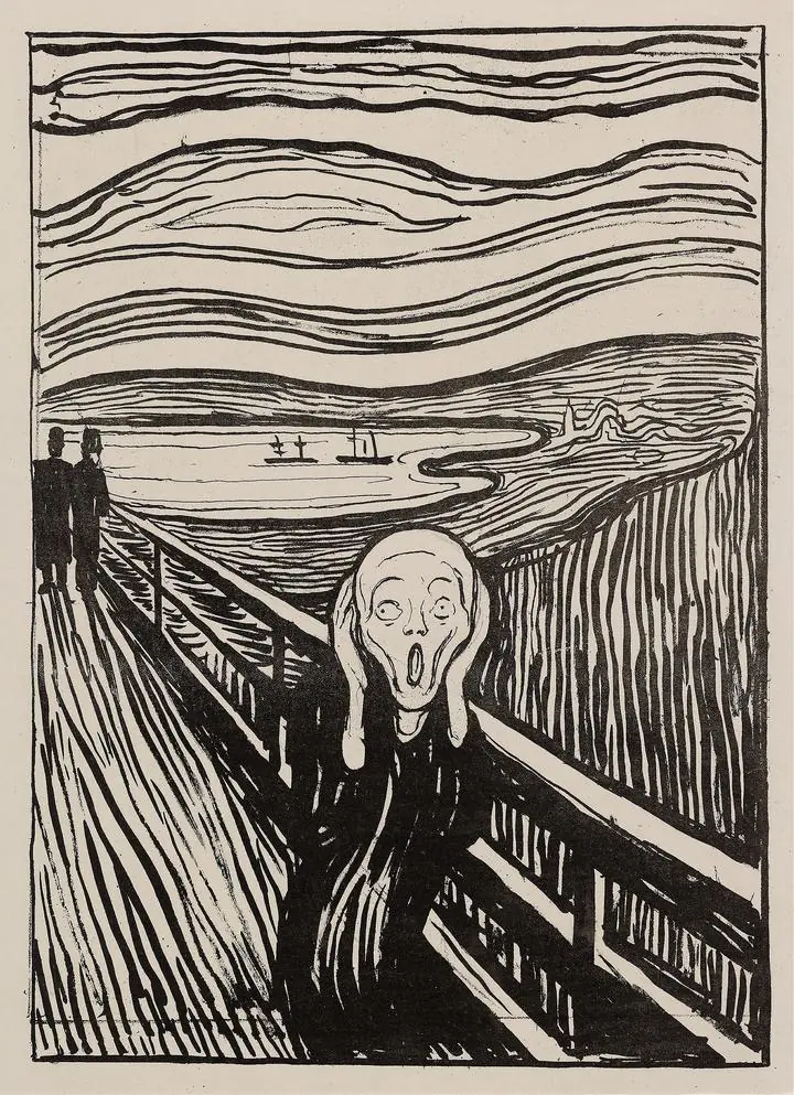 The Scream (1895), Paintings, Edvard Munch