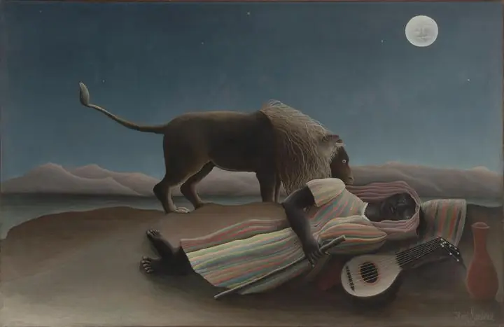 The Sleeping Gypsy (1897), Paintings, Henri Rousseau