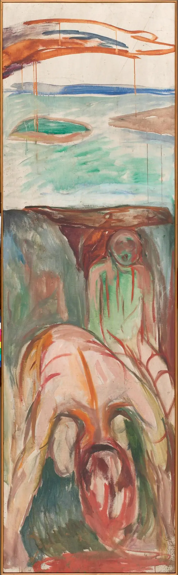 The Storm Right Middle Part (1926–27), Paintings, Edvard Munch