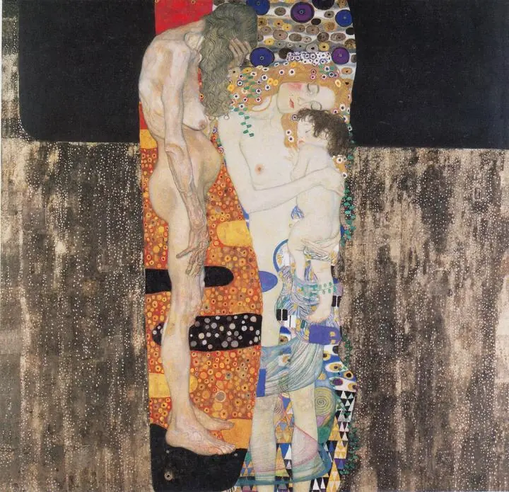 The Three Ages Of The Woman (1905), Paintings, Gustav Klimt