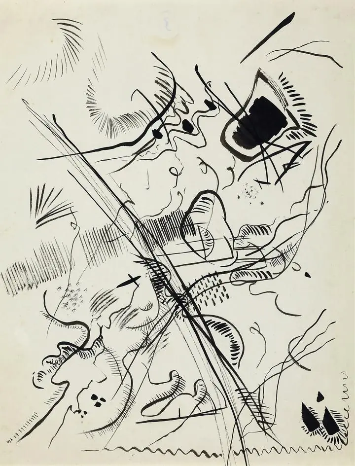 Untitled (Around 1913), Paintings, Wassily Kandinsky