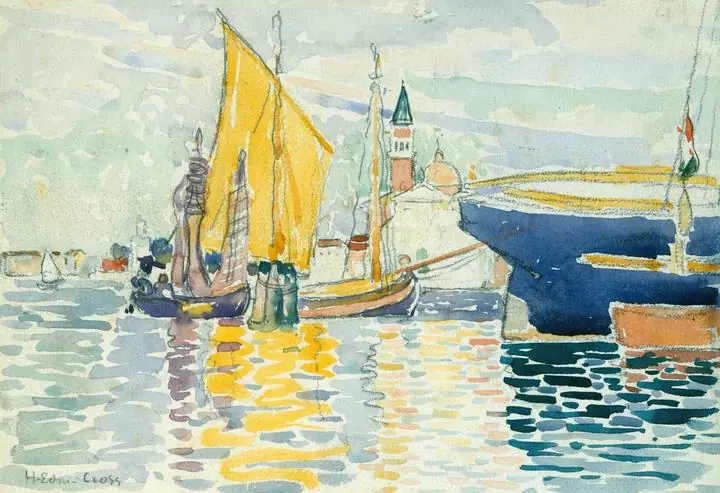 Venice The Giudecca (1903), Paintings, Henri-Edmond Cross