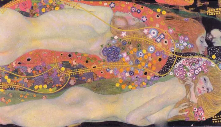 Water Serpents Ii (1907), Paintings, Gustav Klimt