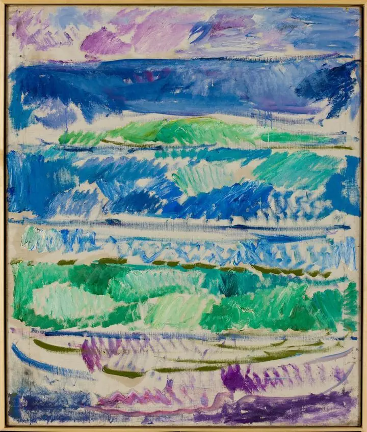 Waves (1908), Paintings, Edvard Munch