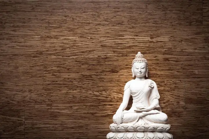 White Buddha 7, Religious, Buddha