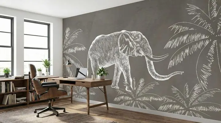 White Elephant, Wallpaper, Animal