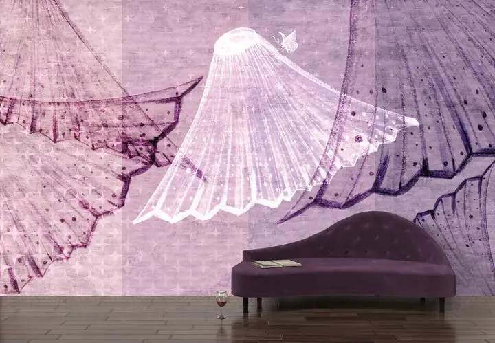 White Ghostly Figure Dress, Wallpaper, Unique