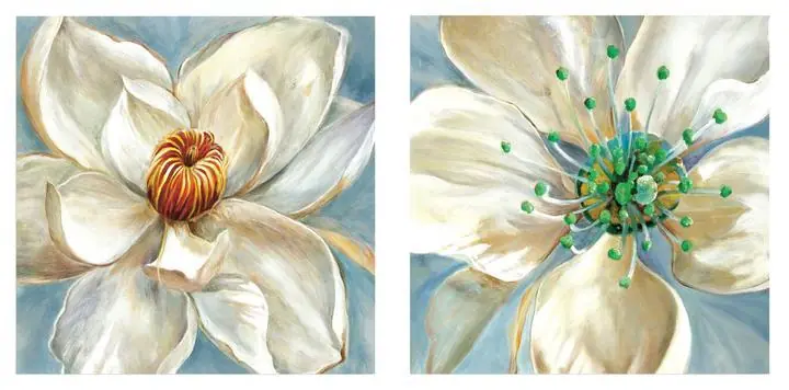 White Magnolia Flower, Wall Art, Decor Wall Art, Decor Wall Art E