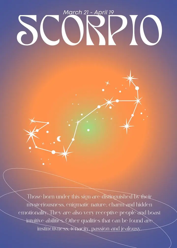 Zodiac Signs Scorpio, Aesthetic Art, Aura